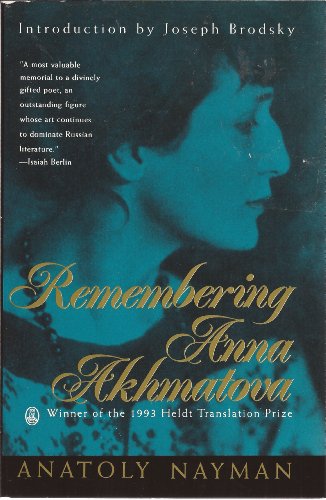 Stock image for Remembering Anna Akhmatova for sale by Books of the Smoky Mountains