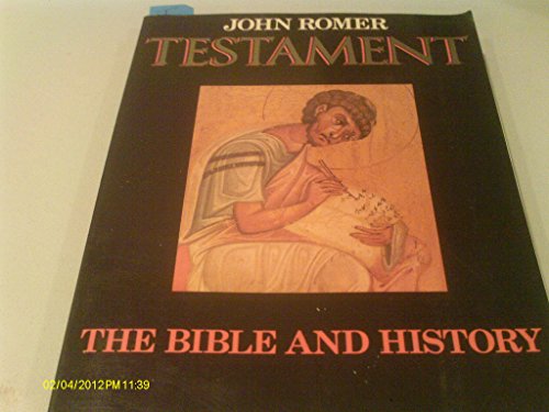 Beispielbild fr Testament: The Bible and History zum Verkauf von Jenson Books Inc