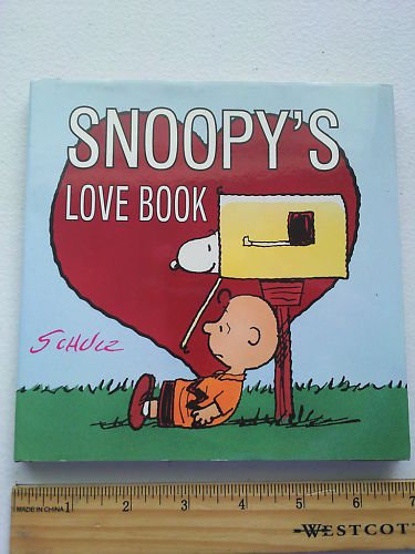 Stock image for Snoopy's Love Book for sale by Half Price Books Inc.