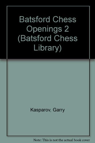 Stock image for Batsford Chess Openings 2 (Batsford Chess Library) for sale by Decluttr