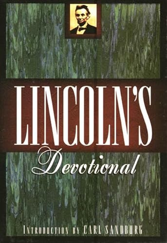 Beispielbild fr Lincoln's Devotional zum Verkauf von Better World Books