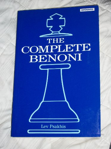 Beispielbild fr The Complete Benoni (Batsford Chess Library) zum Verkauf von Wonder Book