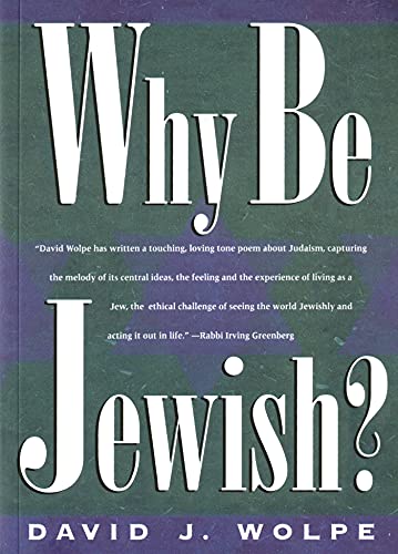 Beispielbild fr Why Be Jewish? zum Verkauf von Better World Books