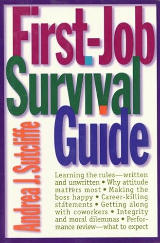 Beispielbild fr First-Job Survival Guide zum Verkauf von SecondSale