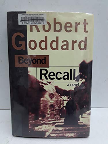 9780805051100: Beyond Recall: A Novel