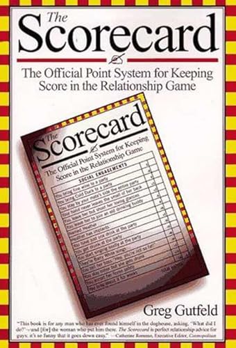 9780805054507: The Scorecard: The Official Point System for Keeping Score in the Relationship Game