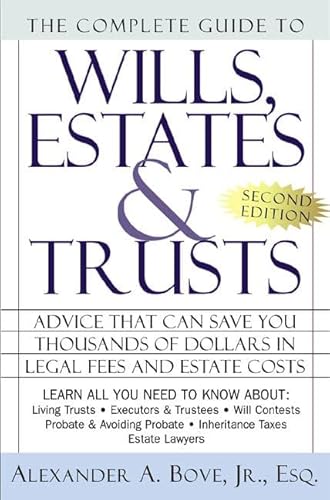 9780805062984: The Complete Book of Wills, Estates, and Trusts