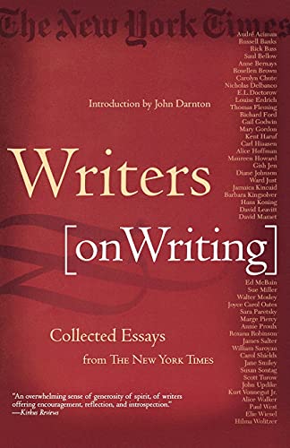 9780805070859: Writers on Writing: Collected Essays from the New York Times