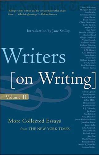 9780805075885: Writers On Writing, Volume Ii (Writers on Writing (Times Books Paperback))