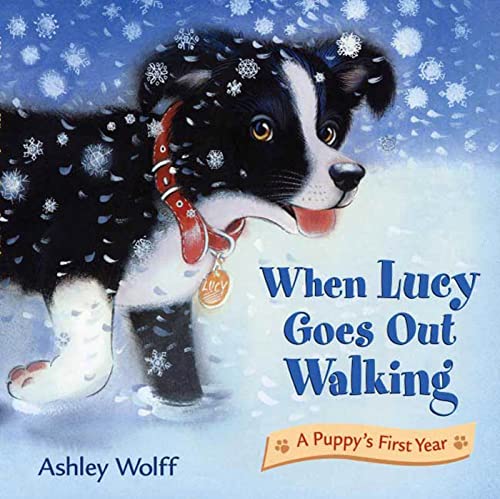 Imagen de archivo de When Lucy Goes Out Walking: A Puppy's First Year a la venta por Books of the Smoky Mountains