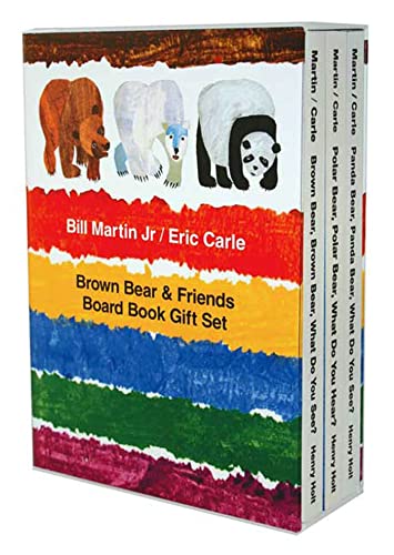 Stock image for Brown Bear & Friends Board Book Gift Set: Brown Bear, Brown Bear, What Do You See?; Polar Bear, Polar Bear, What Do You Hear?; and Panda Bear, Panda Bear, What Do You See? (Brown Bear and Friends) for sale by GF Books, Inc.