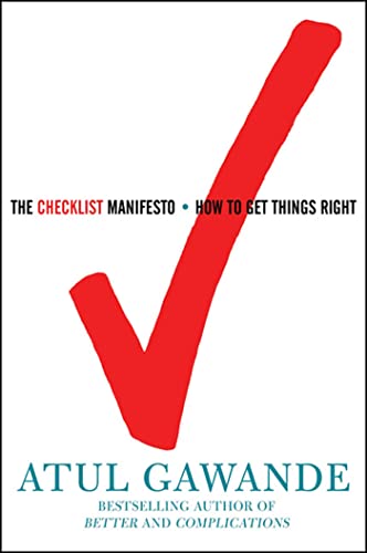 Beispielbild fr The Checklist Manifesto How to zum Verkauf von SecondSale