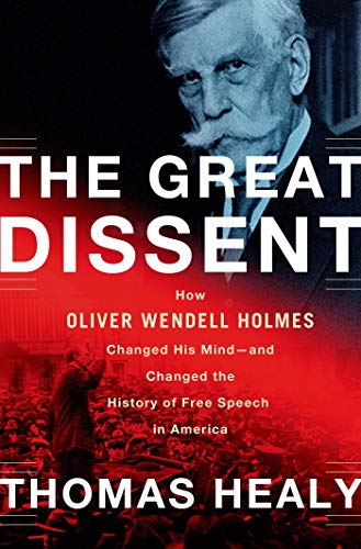 Stock image for The Great Dissent : How Oliver Wendell Holmes Changed His Mind--And Changed the History of Free Speech in America for sale by Better World Books: West