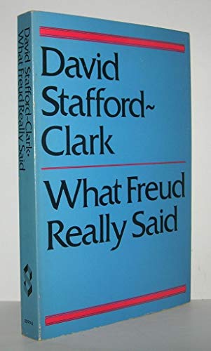 Stock image for What Freud Really Said for sale by Better World Books