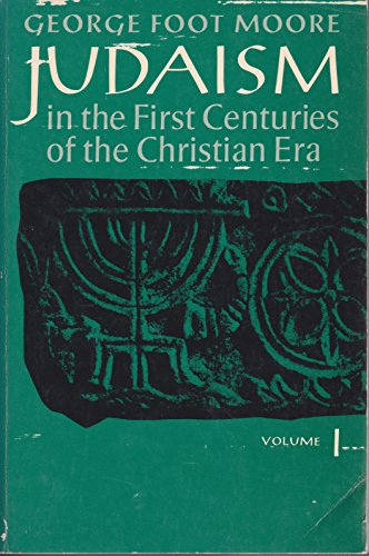 Imagen de archivo de Judaism in the First Centuries of the Christian Era : The Age of the Tannaim, Volume I [I, One] a la venta por Eric James