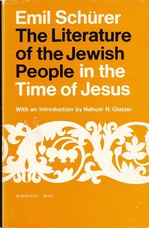 Beispielbild fr The Literature of the Jewish People in the Time of Jesus zum Verkauf von Wonder Book