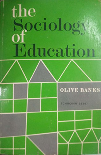 Beispielbild für The Sociology of Education zum Verkauf von Discover Books