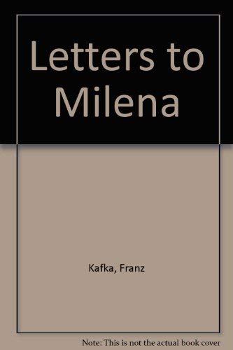 Imagen de archivo de Letters to Milena a la venta por SecondSale