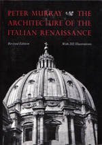 9780805208078: The Architecture of the Italian Renaissance