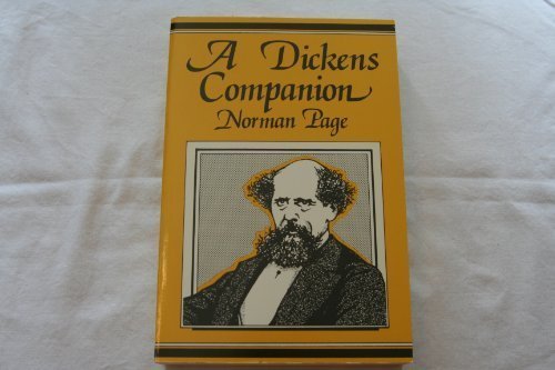 Stock image for A Dickens Companion for sale by gearbooks