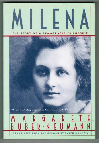 9780805209181: Milena: The Story of a Remarkable Friendship