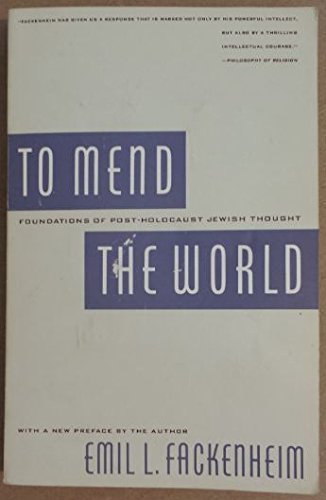 Stock image for TO MEND THE WORLD for sale by Wonder Book