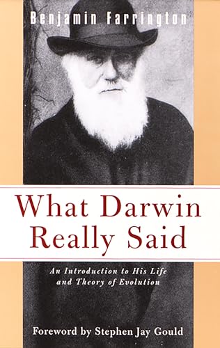 Imagen de archivo de What Darwin Really Said: An Introduction to His Life and Theory of Evolution (What They Really Said) a la venta por HPB-Ruby