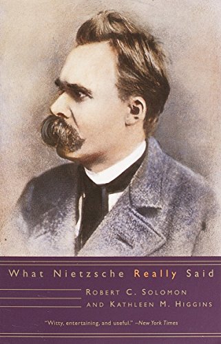 Beispielbild fr What Nietzsche Really Said zum Verkauf von Jenson Books Inc
