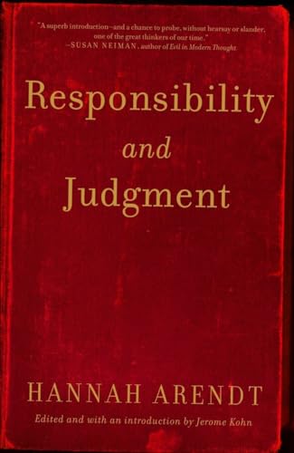 Imagen de archivo de Responsibility and Judgment a la venta por Better World Books