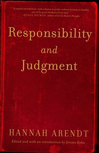 9780805211627: Responsibility and Judgment