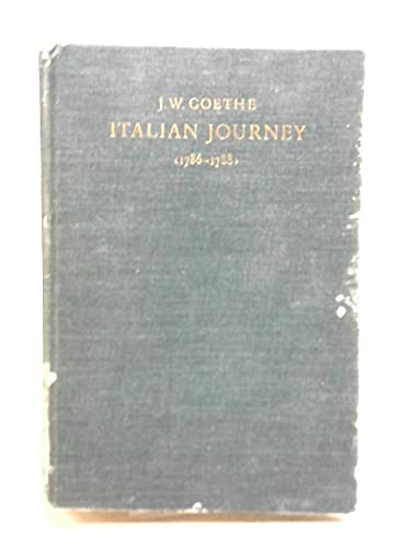 Stock image for Italian Journey, 1786-1788. for sale by Isaiah Thomas Books & Prints, Inc.