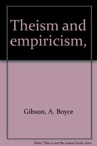 Beispielbild fr Theism and Empiricism zum Verkauf von Better World Books