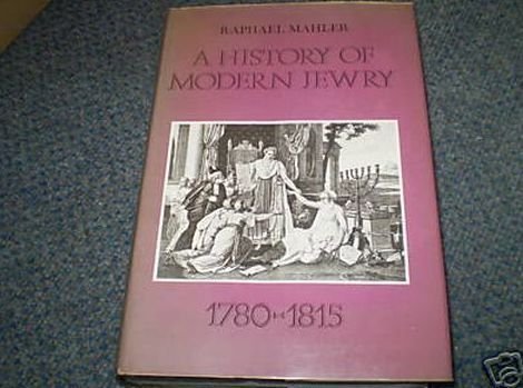 Stock image for A History of Modern Jewry for sale by HPB-Red