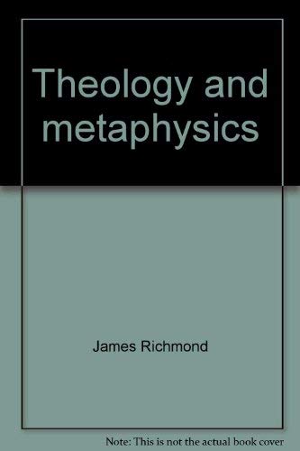 Imagen de archivo de Theology and Metaphysics a la venta por ThriftBooks-Dallas