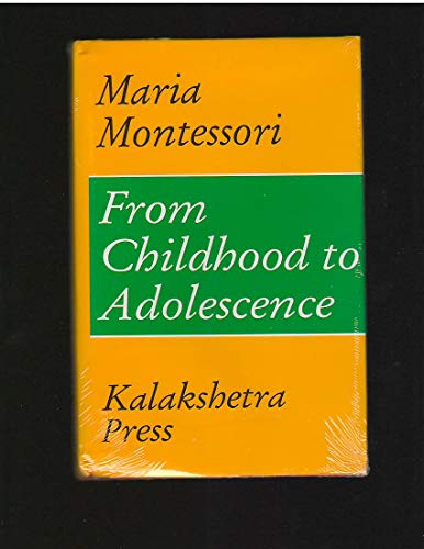 Stock image for From Childhood to Adolescence for sale by Jackson Street Booksellers