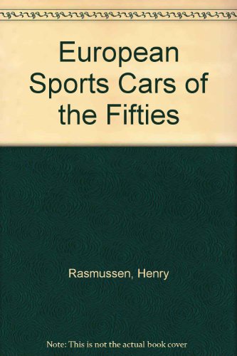 9780805236958: European Sports Cars of the Fifties