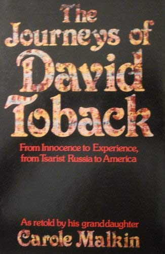 Stock image for The journeys of David Toback: As retold by his granddaughter for sale by Wonder Book