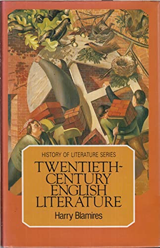 Stock image for Twentieth-Century English Literature (History of Literature Ser.) for sale by Daedalus Books