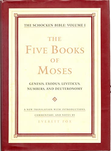 9780805241402: The Five Books of Moses: Genesis, Exodus, Leviticus, Numbers, Deuteronomy