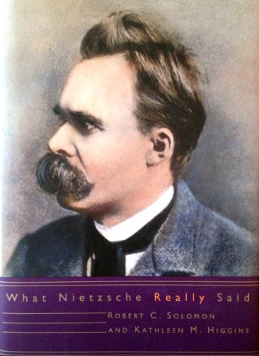Beispielbild fr What Nietzsche Really Said zum Verkauf von BooksRun