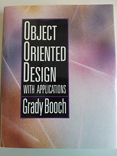 9780805300918: Object Oriented Analysis and Design with Applications