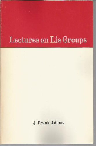 Imagen de archivo de Lectures on Lie Groups a la venta por Michener & Rutledge Booksellers, Inc.