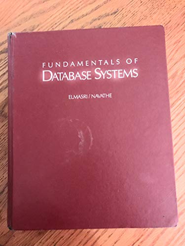 Imagen de archivo de Fundamentals of Database Systems a la venta por Ammareal