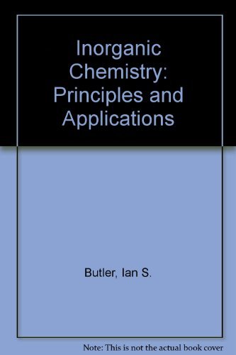 Stock image for Inorganic Chemistry : Principles and Applications for sale by Better World Books