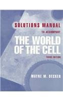 Stock image for Solutions Manual to accompany The World of the Cell, 3rd Edition for sale by HPB-Red