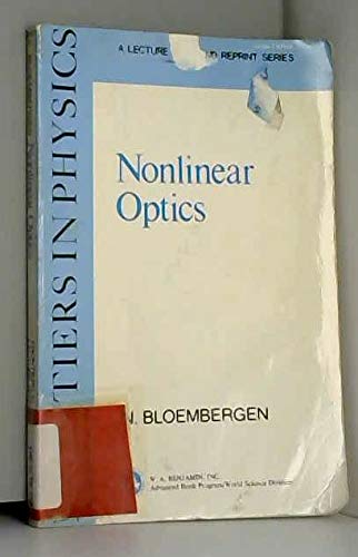 9780805309386: Nonlinear Optics