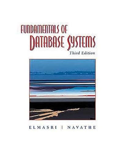 9780805317558: Fundamentals of Database Systems (3rd Edition)