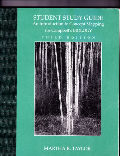 9780805318814: Student Study Guide: An Introduction to Concept Mapping for Campbell's Biology