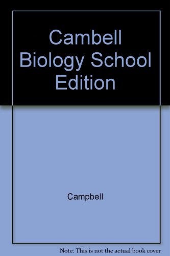 9780805319606: Cambell Biology School Edition