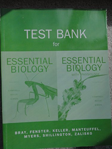Beispielbild fr Test Bank for Essential Biology 3e, and Essential Biology with Physiology 2e zum Verkauf von BooXX in Stock